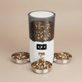 Smart Feeder with 3 Independent Bowls